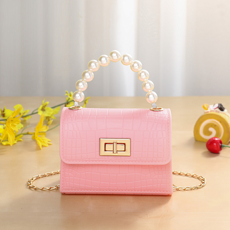 Comercio exterior transfronterizo cocodrilo perlas bolsos de mano de gel de hombro bolsos de mujer bolsos mochilas bolsos móviles bolsos casuales image 10