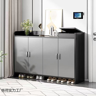 Household Entrance Door Wall Height Multi-layer Cabinet Storage Cabinet Door Corridor Corridor Shoes Shoe Cabinet Shoe Rack Storage Cabinet