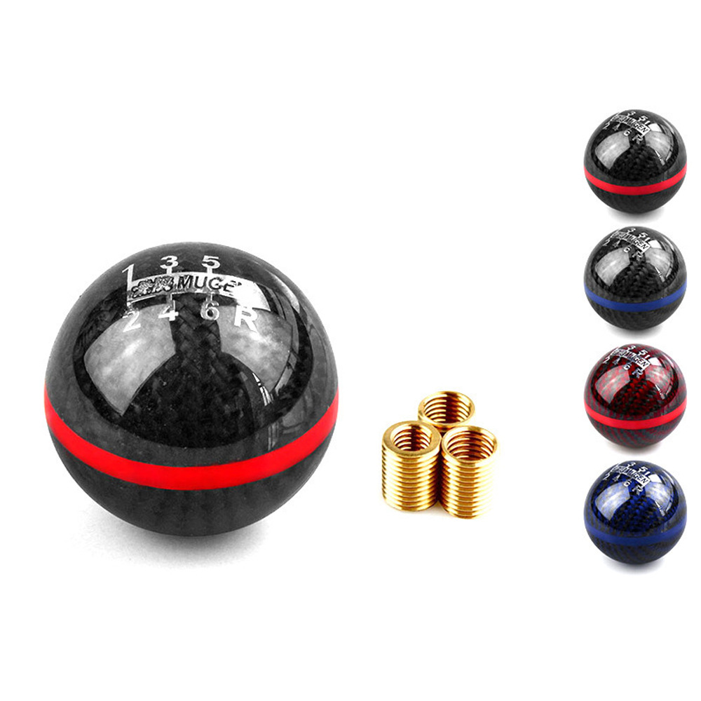One Piece Drop Shipping Unlimited MUGENCar Modification Supplies Carbon Fiber Gear Head5 Speed6 Speed Round Handball