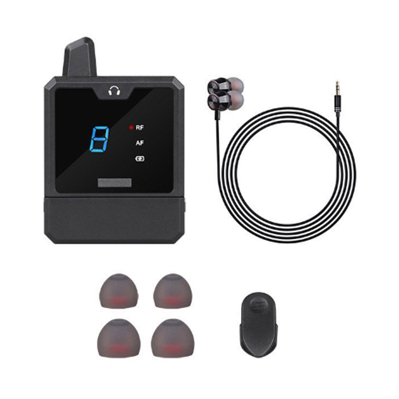 Sistema de Monitoreo Inalámbrico de Bodypack UHF con Reducción de Ruido para Escenario image 8
