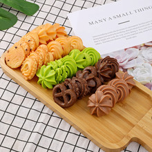 仿真假曲奇PVC饼干模型网红厂家现货批发零食玩物创意礼品
