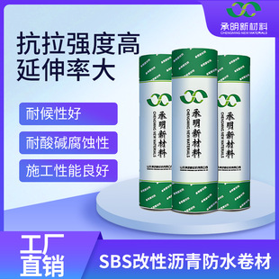 Sbs Modified Asphalt Waterproofing Membrane Roof Construction Engineering Hot Melt Fire Roasted Asphalt Sbs Waterproofing Membrane
