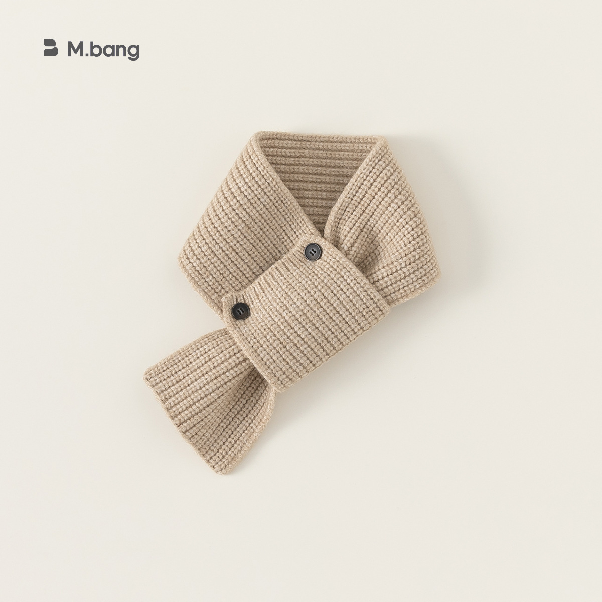 Otoño y invierno nuevo bufandas para niños varones bebés collar botones de invierno niñas hooded bufandas de punto caliente