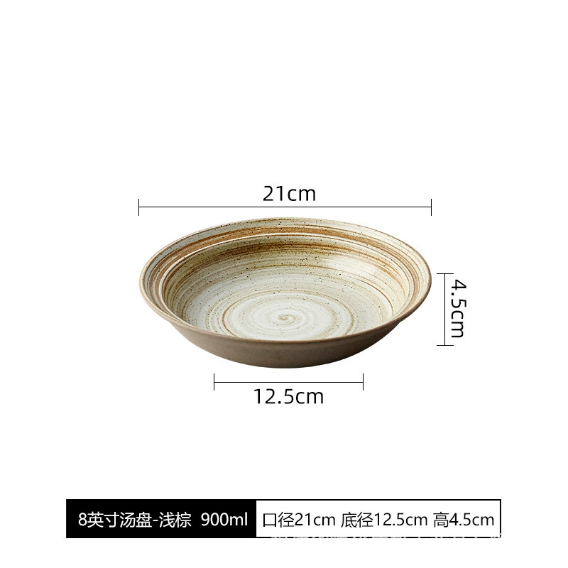 plate creative retro crusted тао west food date vegetable salad poor noodle cabbage straw hat soup displate display