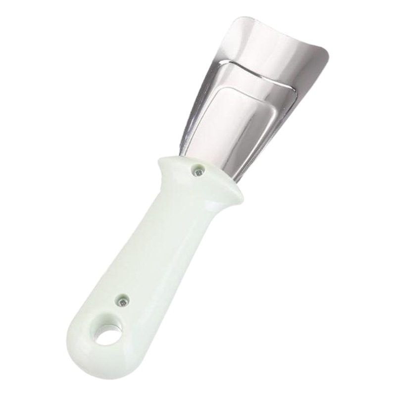 S201 HOGAR DE ACERO INOXIDABLE pala de hielo refrigerador deicer gadget de limpieza del hogar pala de hielo pala de descongelación