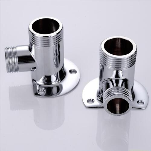 Huiba copper shower head copper connector exposed pipe 4-point to 6-point joint exposed seat concealed to exposed faucet accessories