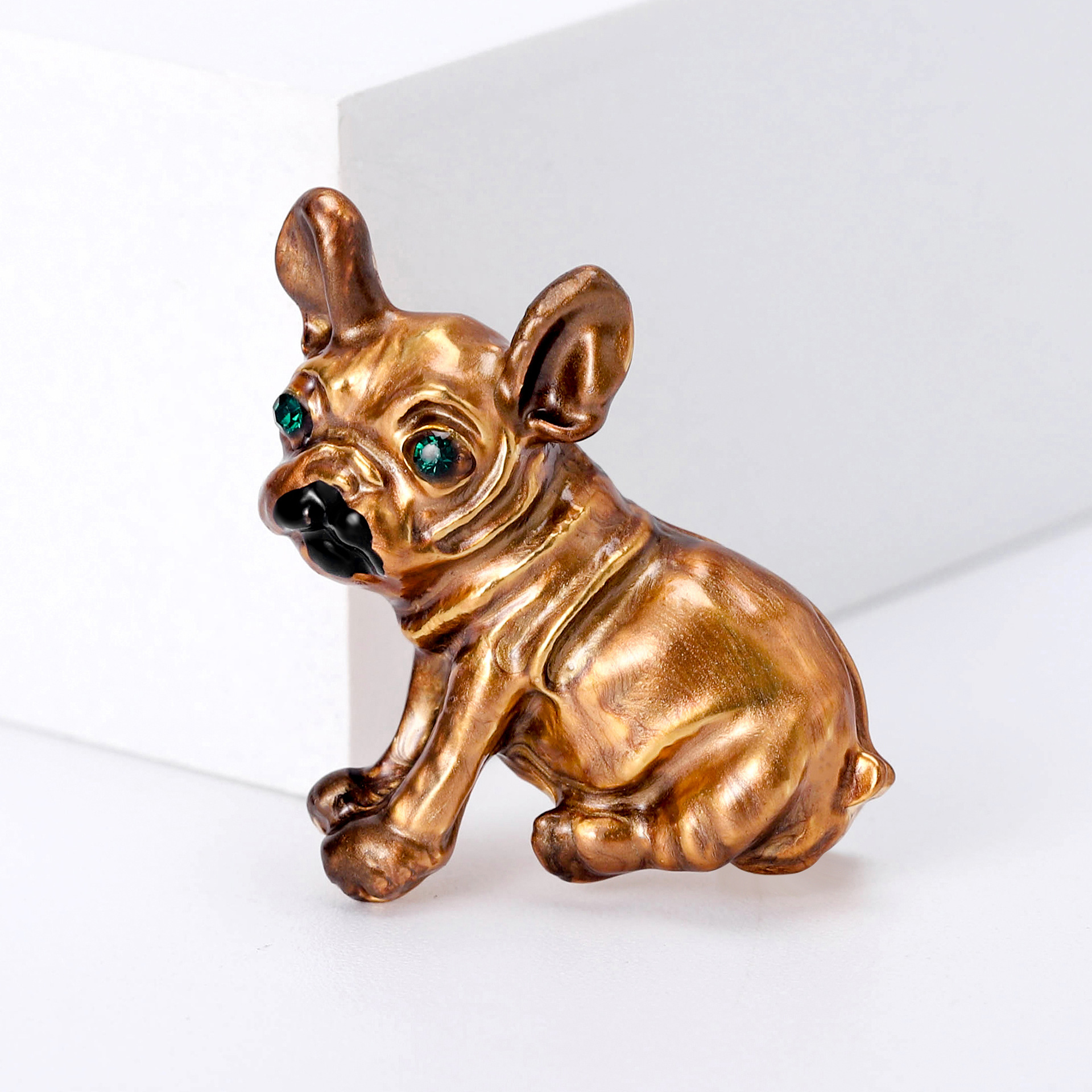 11g Weight Brooches Classification Holiday, Banquet, Daily Occasion Alloy Material Dog Pattern Women's Gender Enamel Design Basic Style Basic Pin Dog Alloy Enamel Women's Brooches 3
