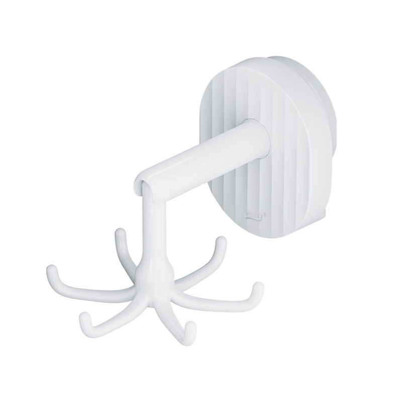 Estante de ventosa de cocina Taili, gancho giratorio, espátula montada en la pared, cuchara, soporte, pala, artefacto de almacenamiento