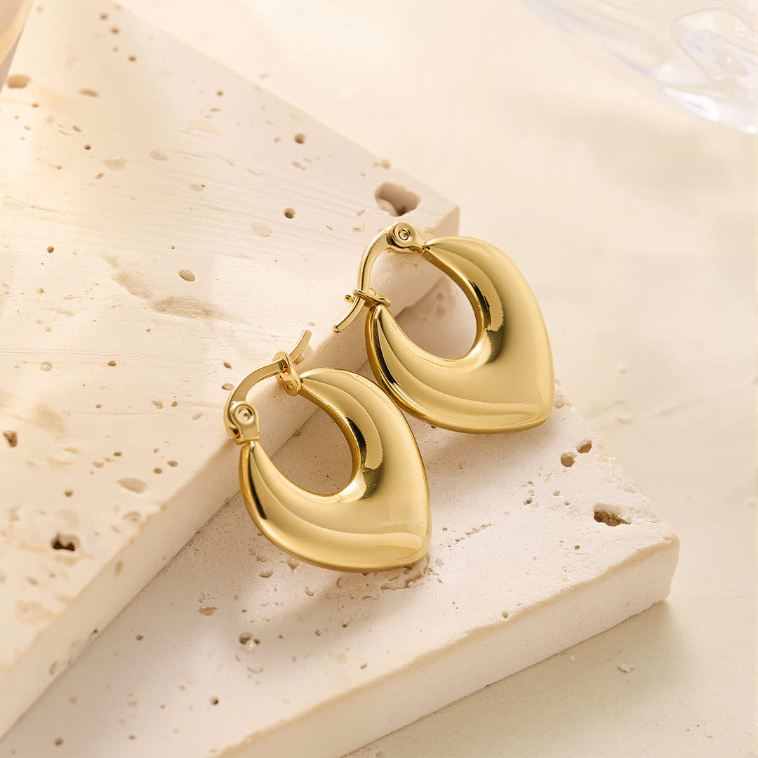 Eh003 earrings gold