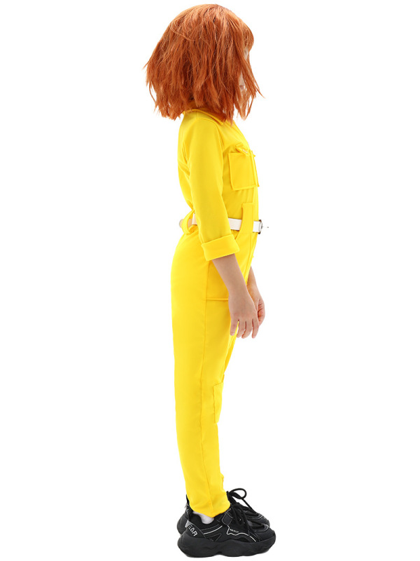 【新品】万圣节服装儿童角色扮演演出服忍者龟记者舞台表演cos服|undefined