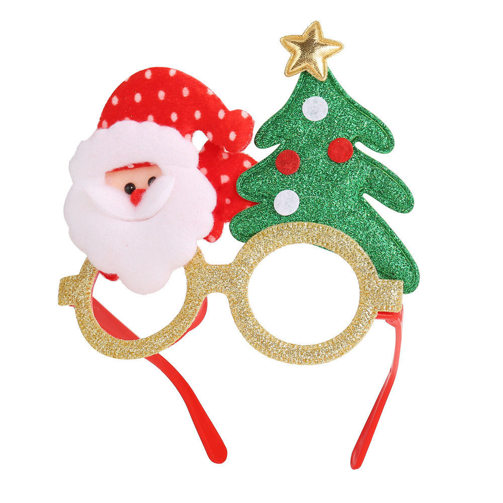 Christmas Antlers Christmas Glasses For The Elderly New Christmas Decorations Adult And Children Toy Christmas Decorative Glasses display picture 2