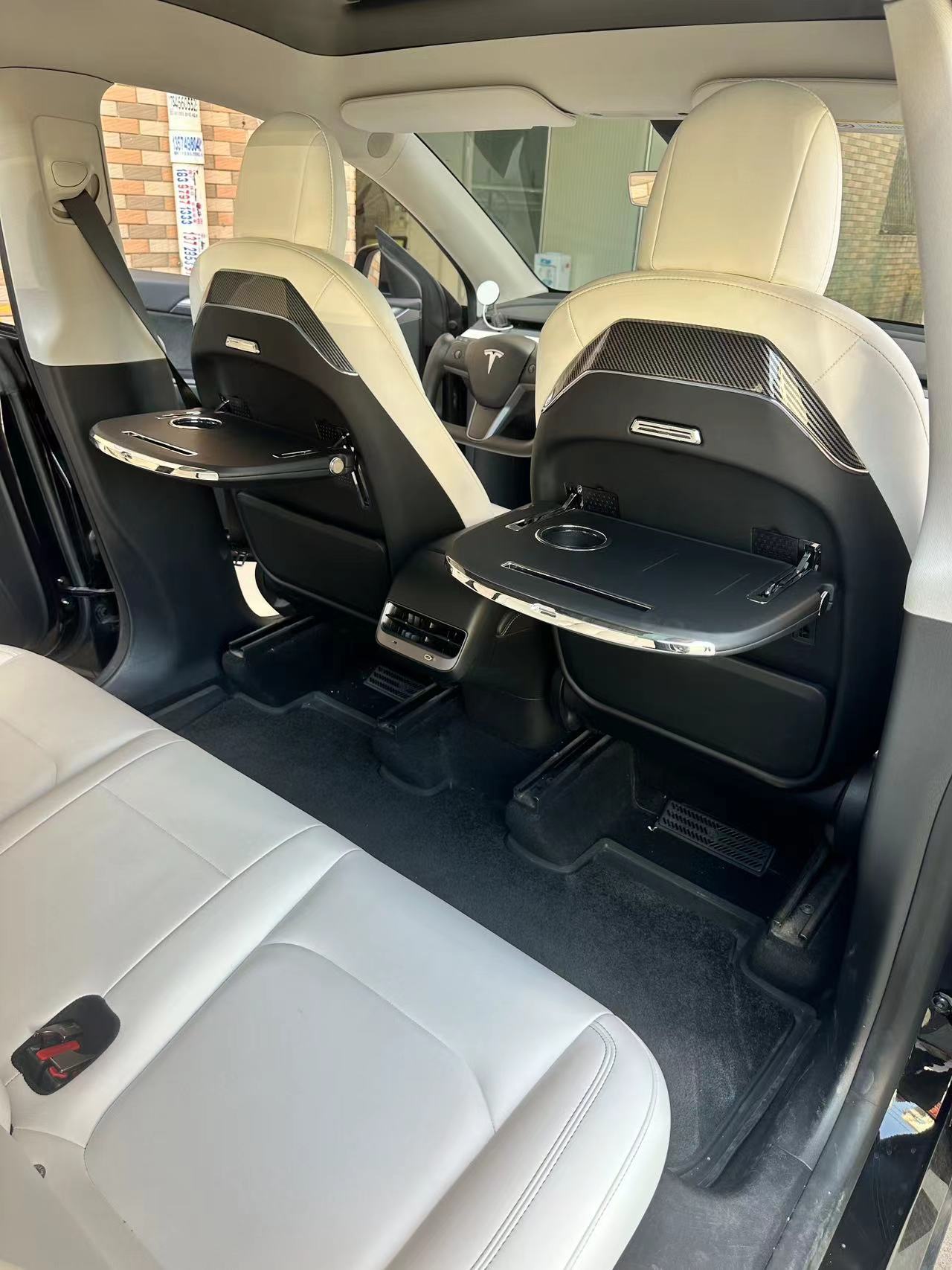 High-End Car Rear Seat Aviation Folding Table, Special Car-Specific Small Table Board, 2026 New Model Small Table Board