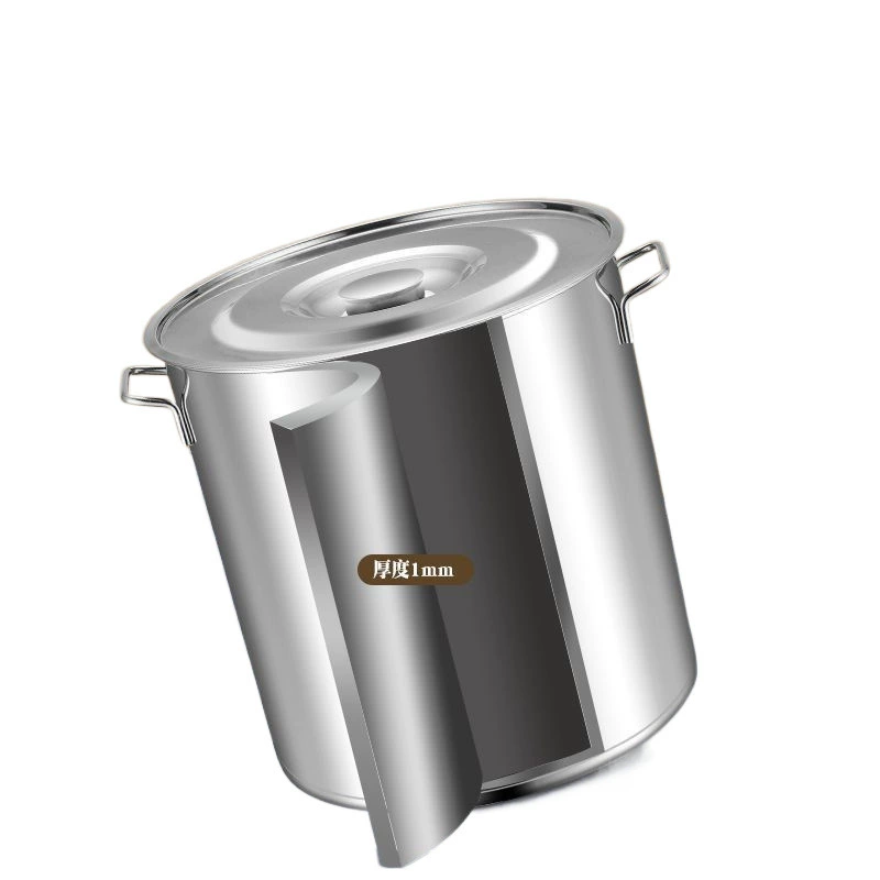 Capacious bucket stainless steel, increased thickness