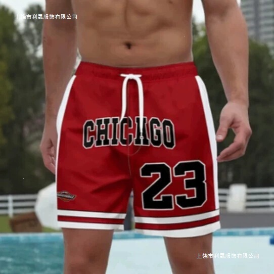 2026 New Cross-Border Foreign Trade Model Chicago No. 23 Sports Loose Shorts for Men and Women Casual Basketball Shorts 2026 New Cross-Border Foreign Trade Model Chicago No. 23 Sports Loose Shorts for Men and Women Casual Basketball Shorts