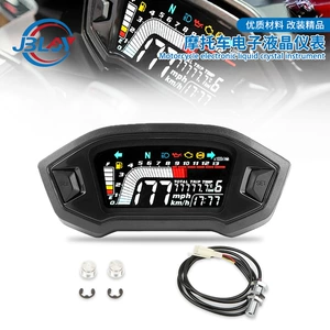 Motosiklet modifikasiyalı LCD alətlər paneli HD LCD VA spidometr odometr 12V