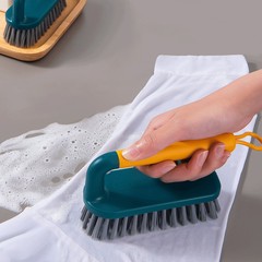 北歐風鞋刷板刷軟毛刷帶手柄洗衣服洗鞋家務塑料清潔刷子組合套裝