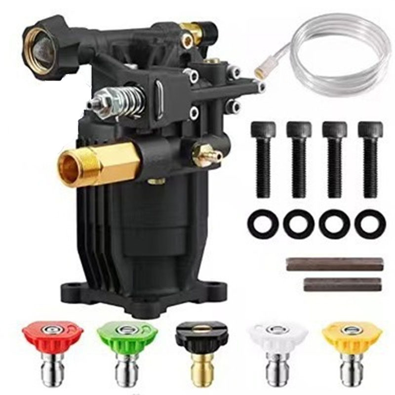 高压汽油机斜盘泵清洗机铜斜配件泵头P180盘泵柱塞泵冲洗洗车机