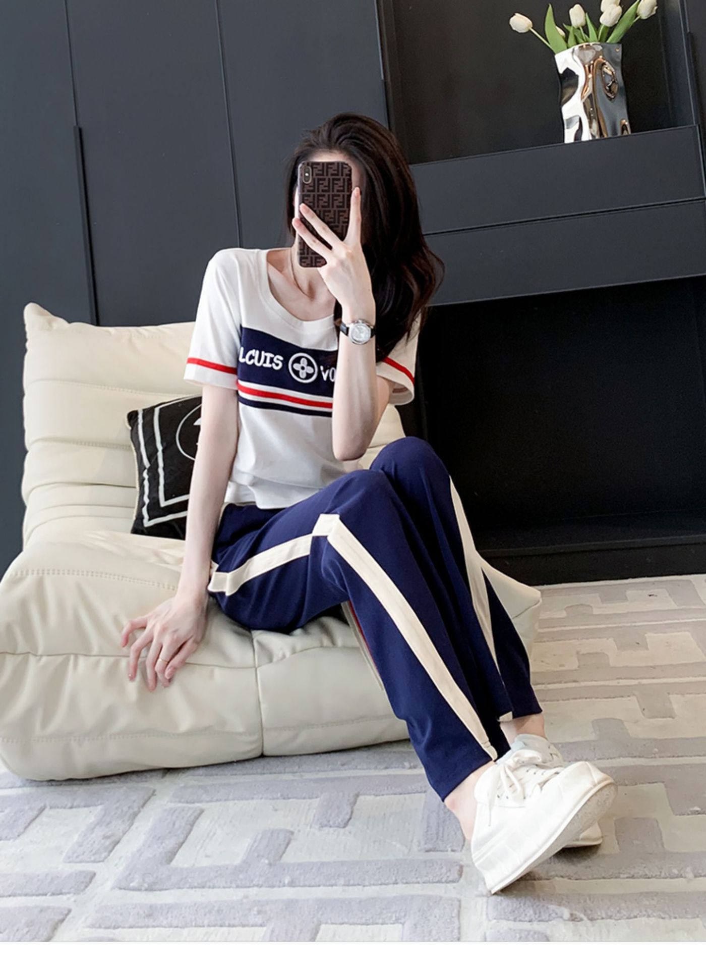 B0791 1090K ĐỒ BỘ NỮ DONREIC NGẮN TAY CẢ BỘ 2 MÓN MÙA HÈ TRÔNG TRẺ HƠN TUỔI THỜI TRANG NỮ G03 SẢN PHẨM MỚI