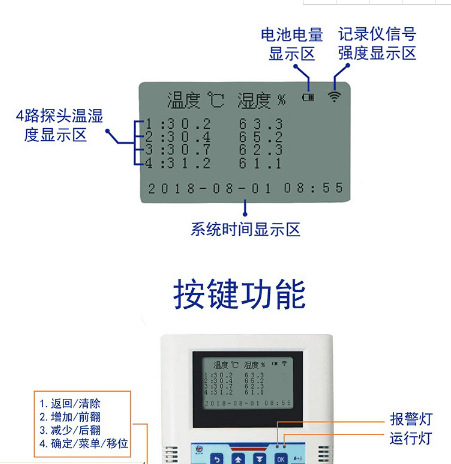 温湿度仪 型号:JD488-RS-WS-WIFI-Y4库号：M87042
