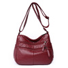 Capacious bag strap, one-shoulder bag for leisure, European style, simple and elegant design