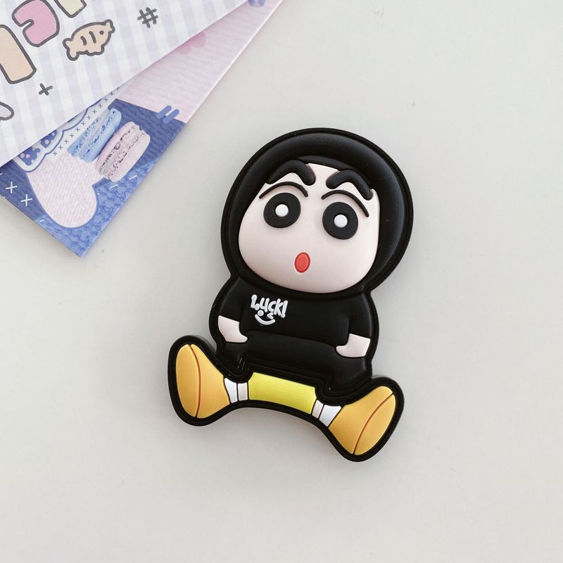 漫画卸売かわいい伸縮トロリー猫電話ケースアクセサリー装飾デスクトップ自己粘着ステッカー兼用スタンドイン|undefined