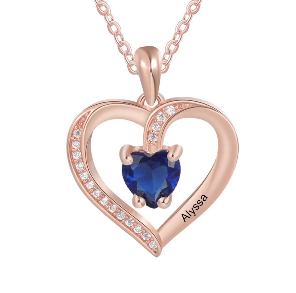 Cross-border European And American Simple Classic Minimalist Heart-shaped Pendant Necklace For Women, Fashionable_voghion.com