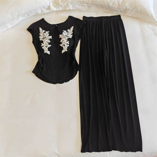 33065.3# black (fixed chest pad) short sleeves + long trousers