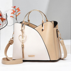 Bags for women cross-border new trendy fashion stitching handbags crossbody shoulder bag women's large capacity bucket women's bag
