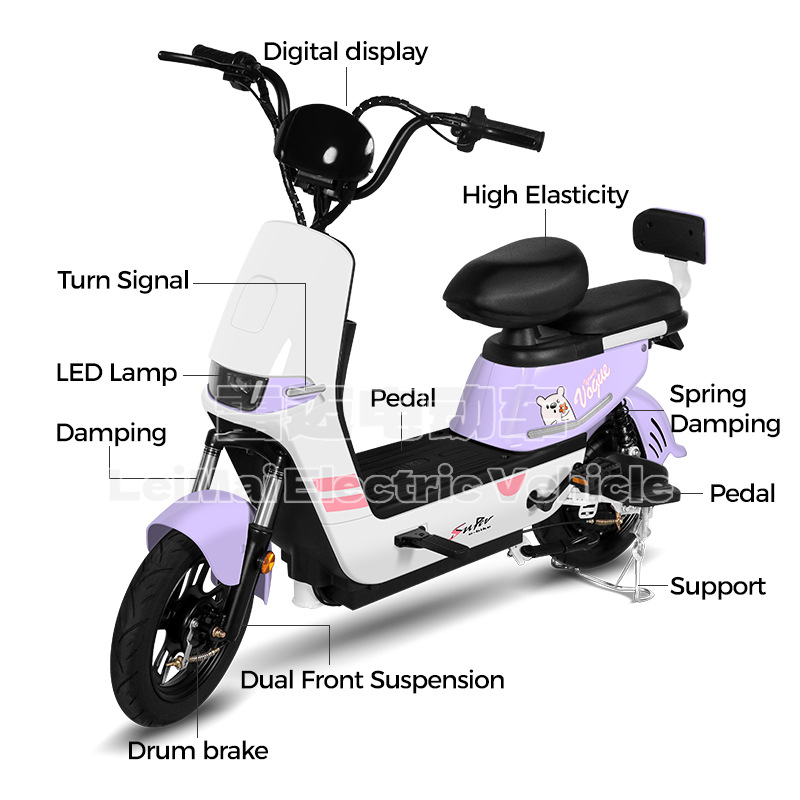Comercio exterior al por mayor vehículos eléctricos de dos ruedas fuente transfronteriza fábrica ventas directas de fábrica vehículos eléctricos ligeros scooter batería coche