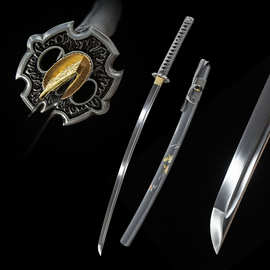 外贸批发手工日本刀一体长刀东洋武士龙泉市刀剑直销katana未开刃