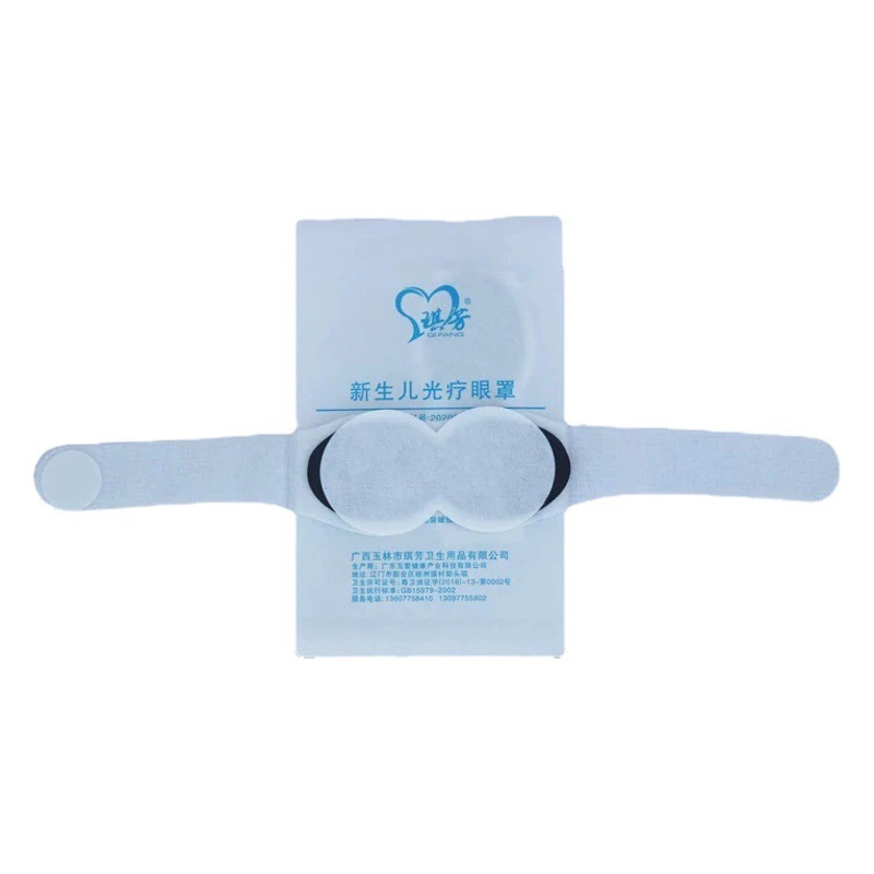 Трехцветная легкая защитная маска для глаз для фототерапии новорожденных, защита от синего света, затемняющая маска для глаз, одноразовое пятно