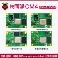 Compute Module (Raspberry Pi) CM4, Wi‑Fi, 1–4 ГБ ОЗУ, 8–32 ГБ eMMC