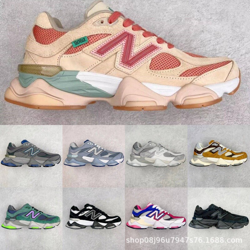 Foreign Trade Putian Shoes High Version Nb9060 Millennium Baby Elephant Hoof Men's and Women's Breathable Heightening Running Sports Dad Shoes