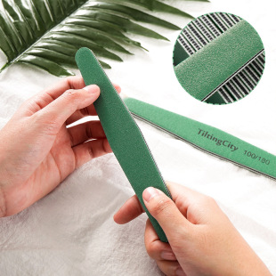 Spot is not easy to drop sand nail tools sand nail rubbing double-sided nail polishing strip can be washed repeatedly