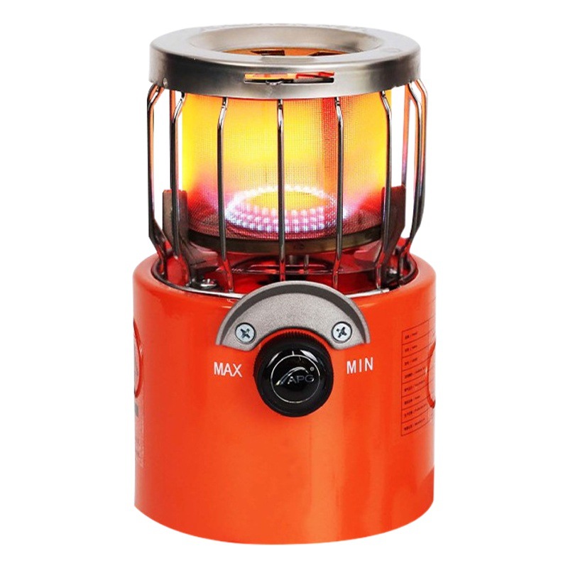 Outdoor Mini Portable Heating Stove Camping Cooking Heating Heater Stainless Steel Movable Gas Heating Stove