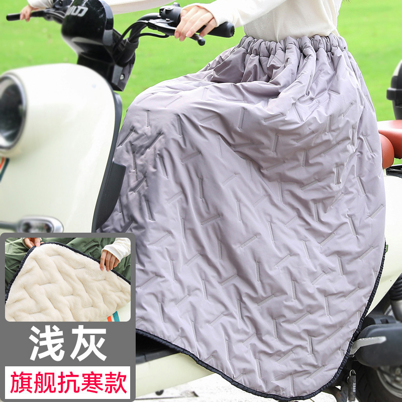 秋冬の電気自動車の防風はバイクに乗って保温して膝を保護します。|undefined