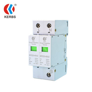 Customized C-Class Surge Protector Direct Sales 40Ka Power Lightning Arrester 220 Lightning Protection Module Anti-Surge Spd Shenzhen