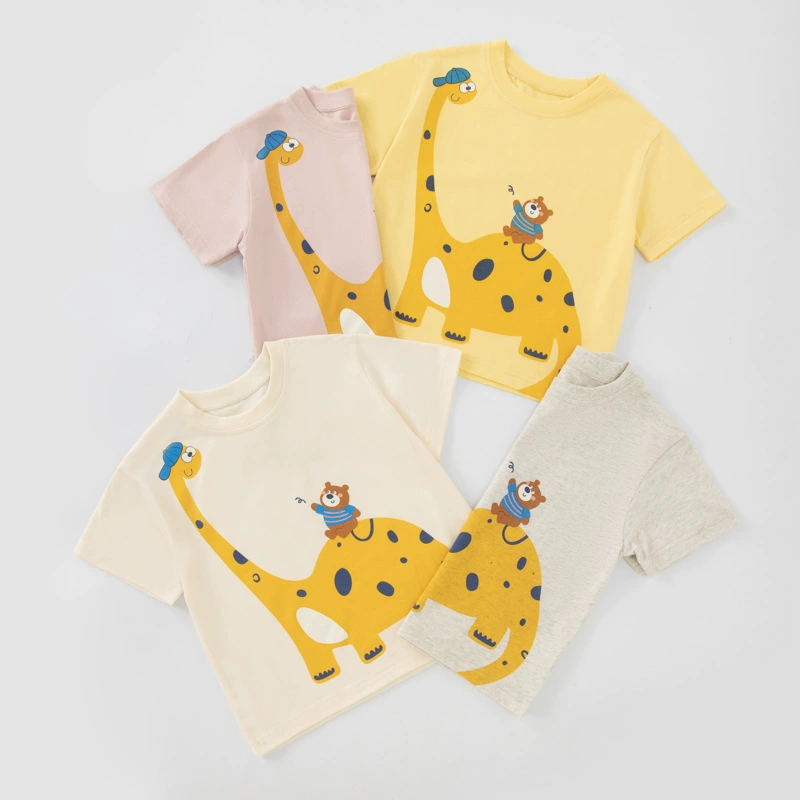 be top (Cross-border trading), summer children's short sleeve T-shirt, children's clothing