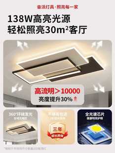 ✅ Living Room Headlights 2025 New Model Support Xiaoai Classmates Control Ceiling Lamp Simple Modern Whole House Lamp Set