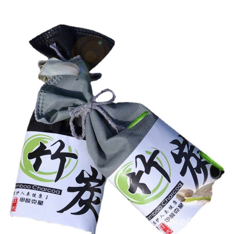 Бамбуковый мешок угля автомобиль новый автомобиль формальдегид удаление запаха автомобиль мешок углерода автомобиль поставки дезодоранта дезодорант активированный мешок углерода