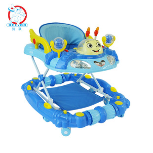 Baby Walker K721 Walker Anti-O-Leg Baby Multi-Functional Anti-Rollover Hand Push Can Sit on the Baby to Learn