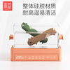 The bedroom window toilet door handle guard case anti -electrostatic hip -to -anti -collision cushion house non -slip silicone protective cover