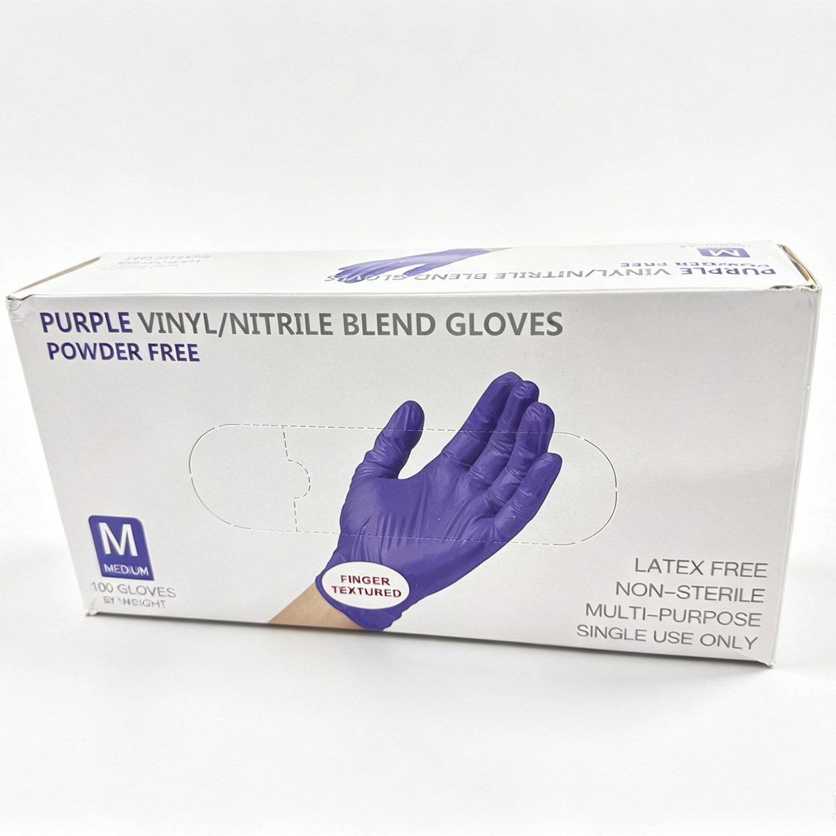 Guantes Desechables de Nitrilo Reforzados de Nitrilo Sintético Desechable para Industria
