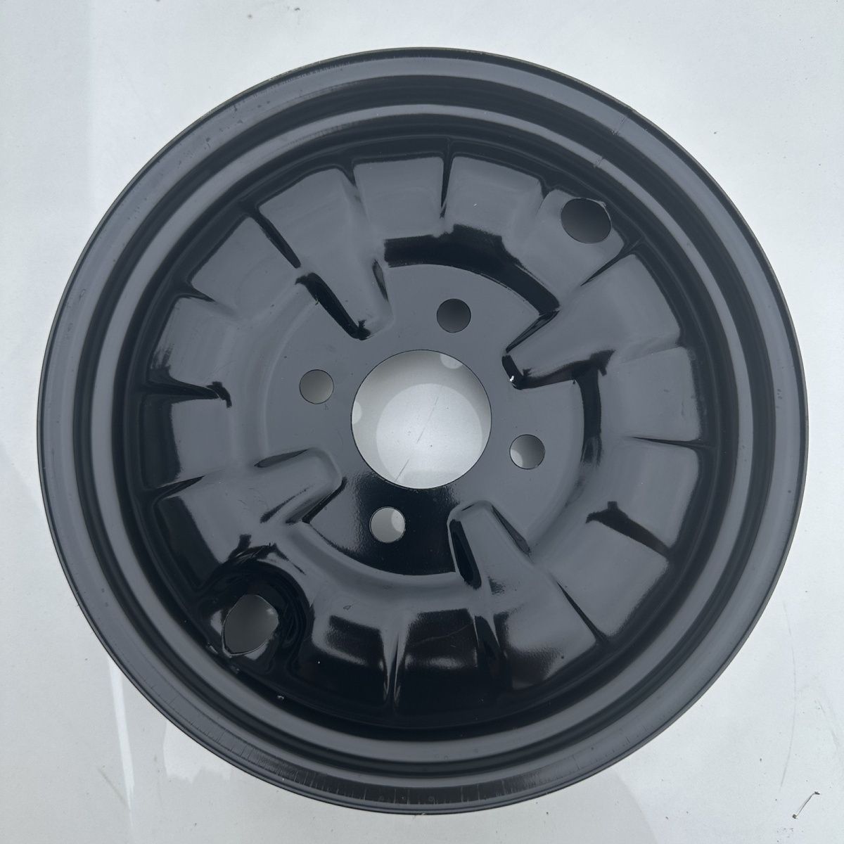 Electric tricycle rear wheel steel wheel hub steel ring plate wheel 4.00/3.00/3.75/3.50-12 thickened wheel