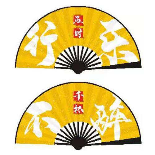 New bar disco fan, national trend, golden fan, Internet celebrity trendy male trendy female nightclub KTV atmosphere fan directly supplied by the manufacturer