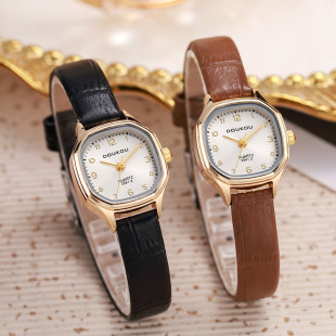 New Style All-match Fashion Women's Watch Women's Temperament Niche Advanced Sense Student Party Exam Silent Quartz Watch