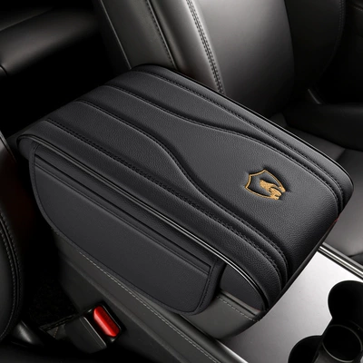 Armrest box pad – Memory Foam Leather Car Armrest