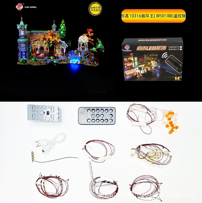 CC3266 リング幽谷城 6167 粒子大人の高難易度組み立てビルディングブロック装飾品ビルディングブロックおもちゃ卸売|undefined