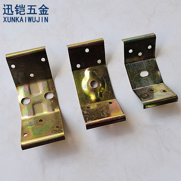 Manufacturer Wholesale Bow Corner Feeder Table Foot Chair Corner Piano Stool Foot Corner Code Thickened Furniture Connection Accessories