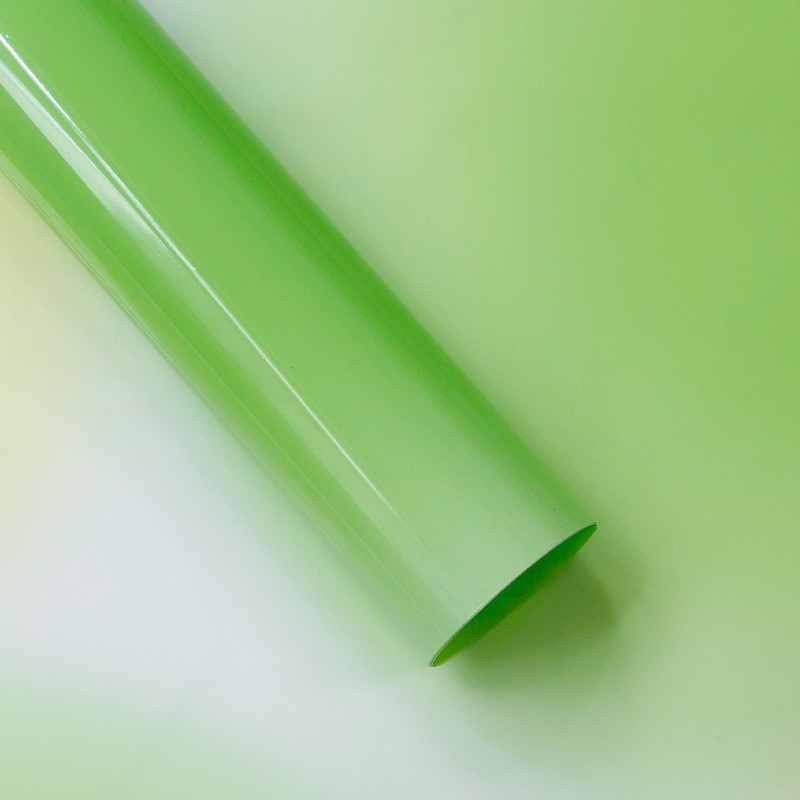 Gradiente de color celofán al por mayor fantasía caramelo flor papel de embalaje impermeable OPP cristal papel de embalaje translúcido